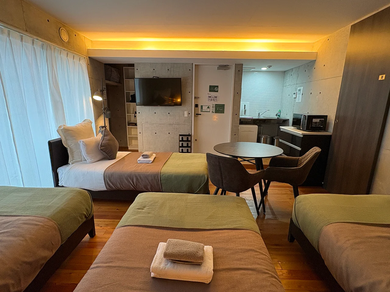 Single bed room 客室 1